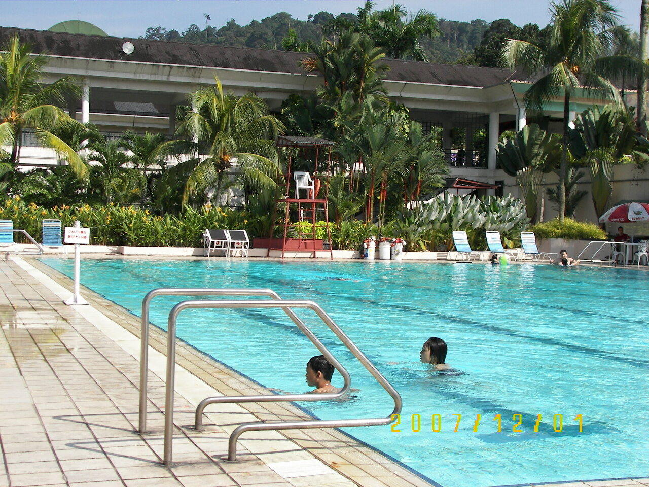 말레이시아 이주기(수영을 하다! 2007.12.02)
