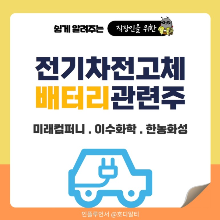  전기차에 들어가는 전고체 배터리! 관련 주 전망은?