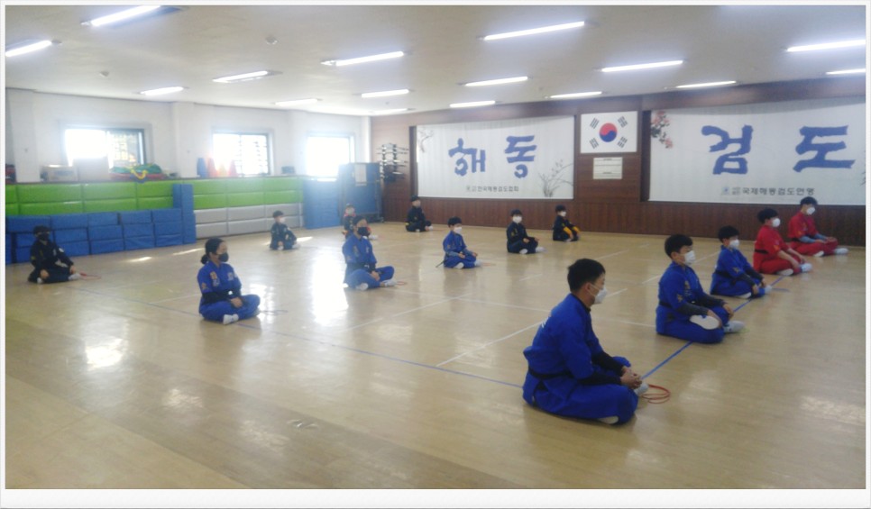  해동검도 염주검도관 - 2021년 1월 19일, 수련일지