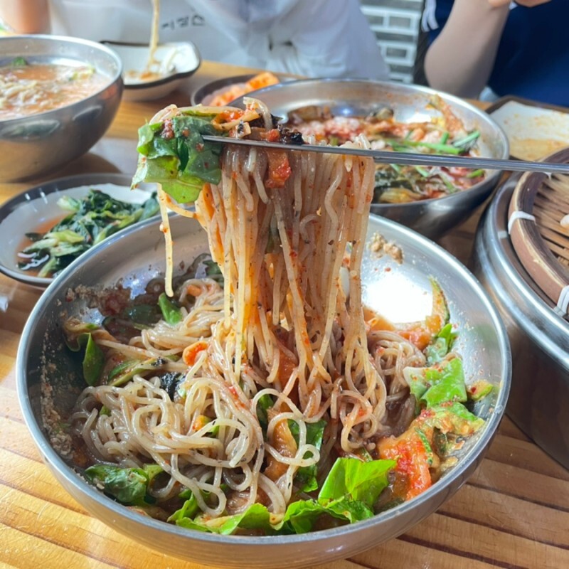  포천 막국수 맛집 “지장산막국수 본점” 물 비빔 막국수, 국밥, 찐만두 메밀맛집