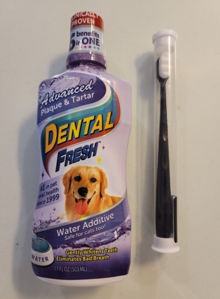 간편하게 사용 가능한 강아지용 구강 청결제 구매 후기