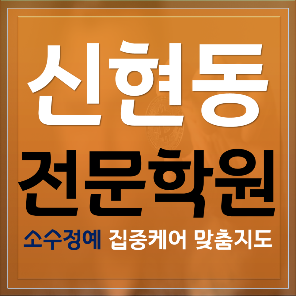  신현동 루원시티 근처 학교 전문 소수 정예학원 개별진도 가 필요