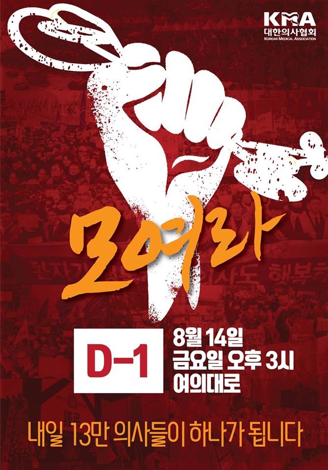  의사 파업 이유 4대 쟁점과 그냥 쓸데없는 내 생각.