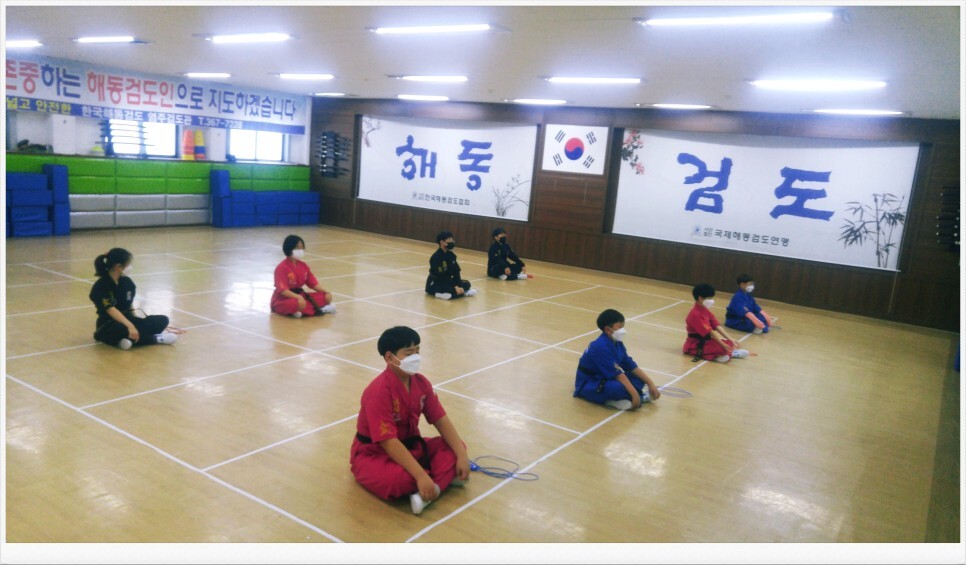  2021년 12월 17일(금), 해동검도 염주검도관 수련일지