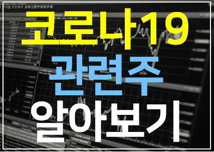  코로나19 관련주 대장주 TOP 13 완벽정리