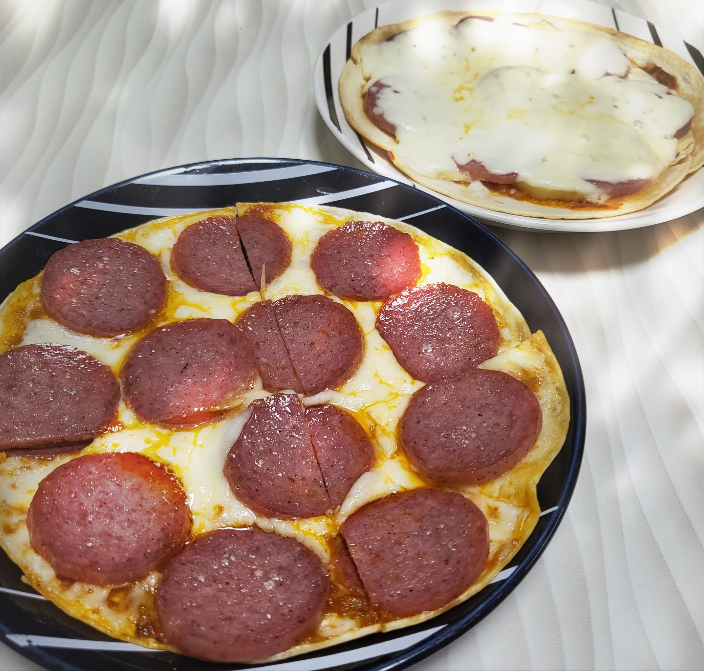 가성비 갑! 싸고 맛있는 피자 만드는 법 , 또띠아 피자 만들기 : D