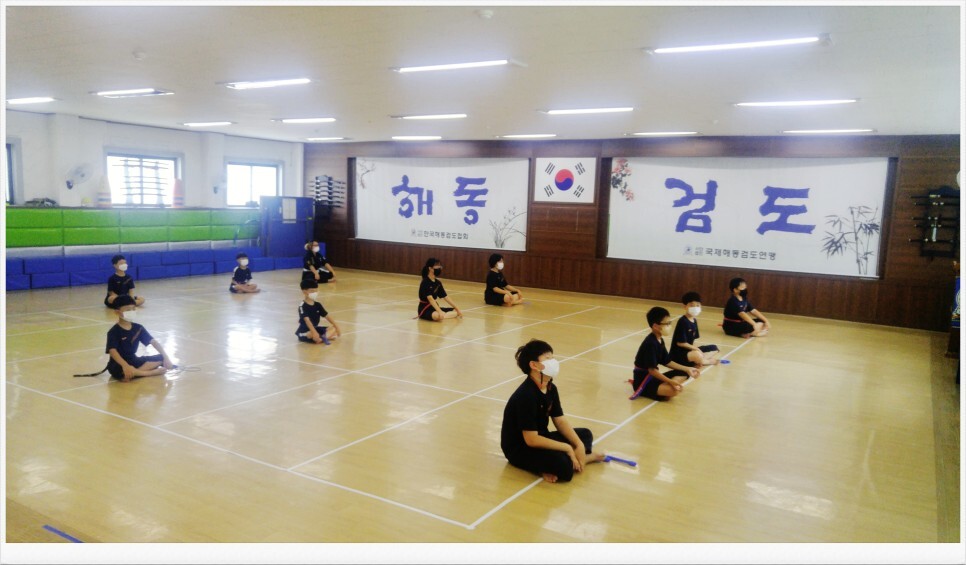  2021년 8월 20일, 해동검도 염주검도관 수련일지