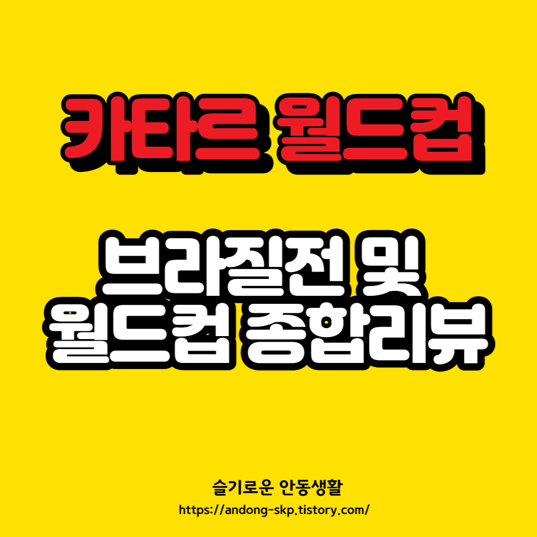  [카타르 월드컵] 브라질전 및 월드컵 리뷰