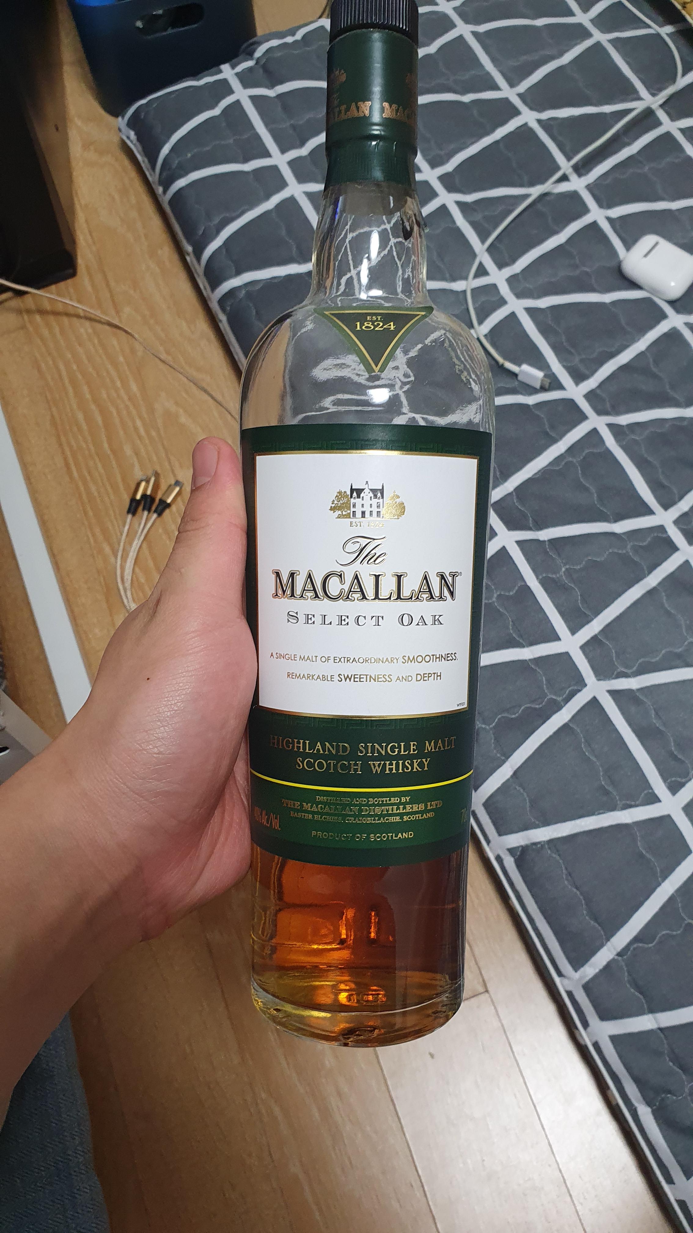  맥켈란 셀렉트 오크(MACALLAN SELECT OAK) 면세점 싱글몰트 위스키 후기