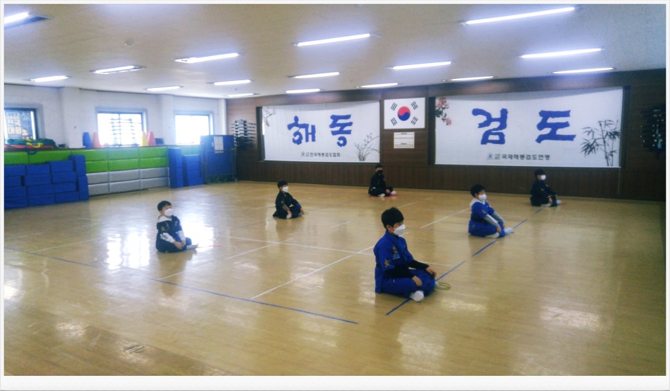  해동검도 염주검도관 - 2021년 3월 8일, 수련일지