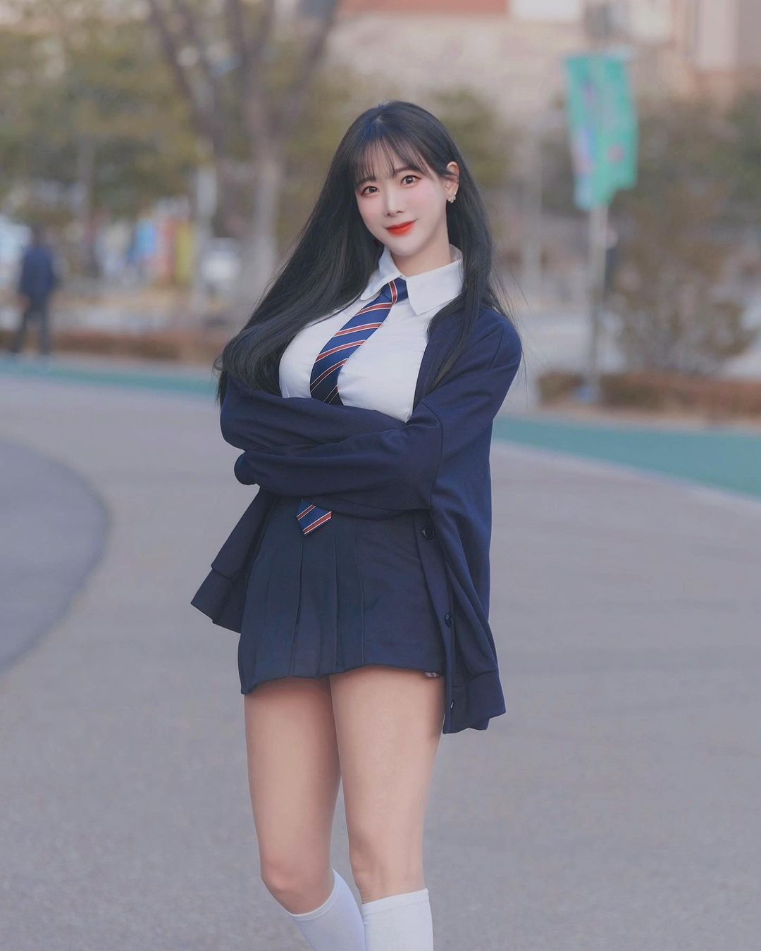  치어리더 김한나 인스타 교복짤 모음