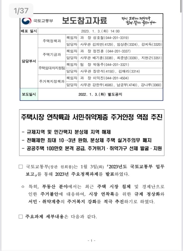 1.3부동산정책의 의미, 무주택자를 위한 전략