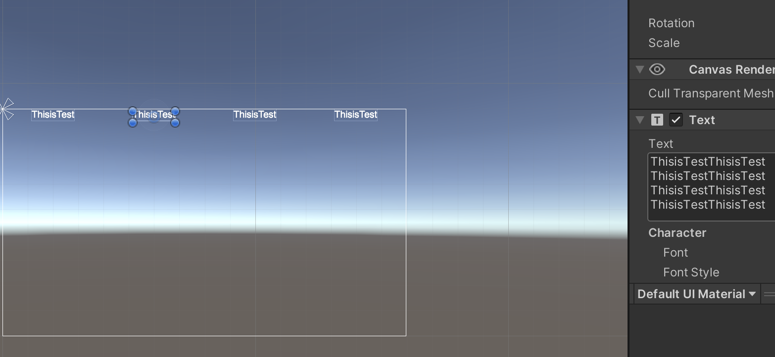  [Unity 3D] UI - Layout Element 개념 정리 및 Text에 활용