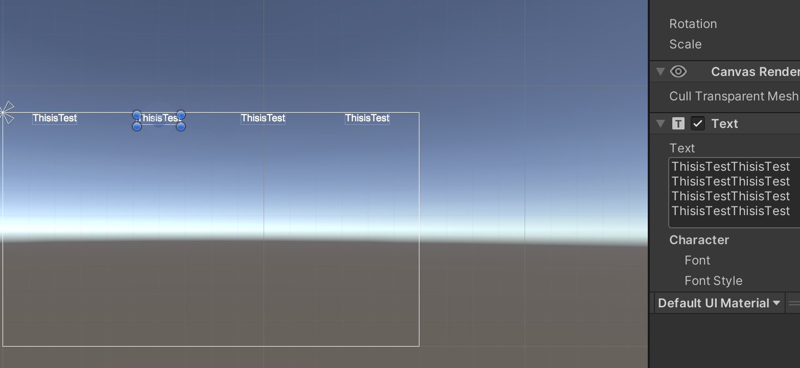 [Unity 3D] UI - Layout Element 개념 정리 및 Text에 활용