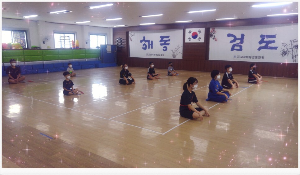  2021년 8월 26일, 해동검도 염주검도관 수련일지