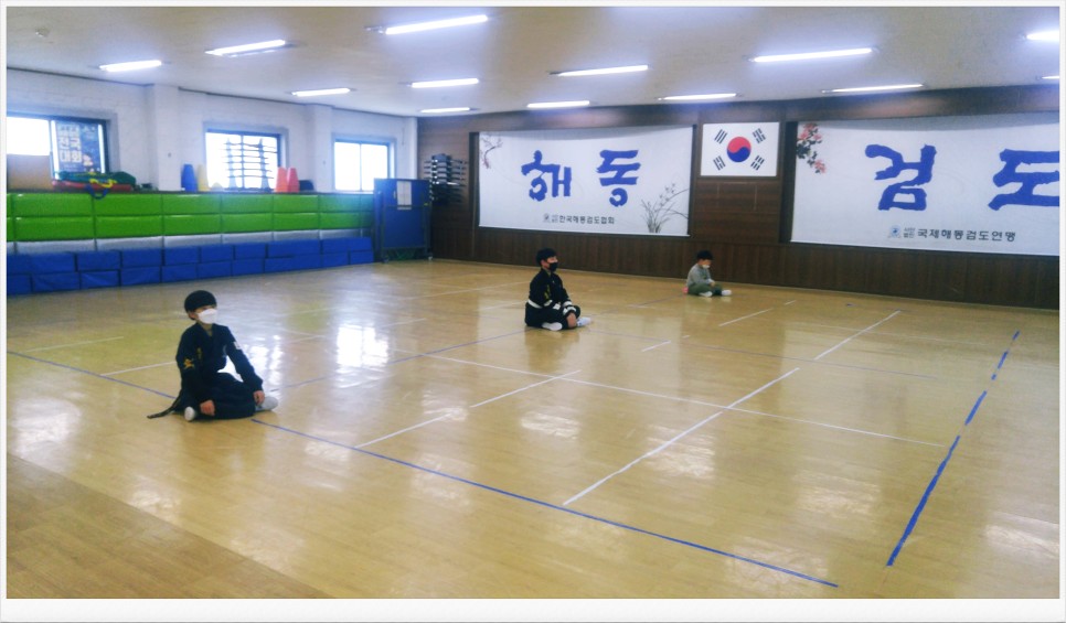  해동검도 염주검도관 - 2021년 3월 22일, 수련일지