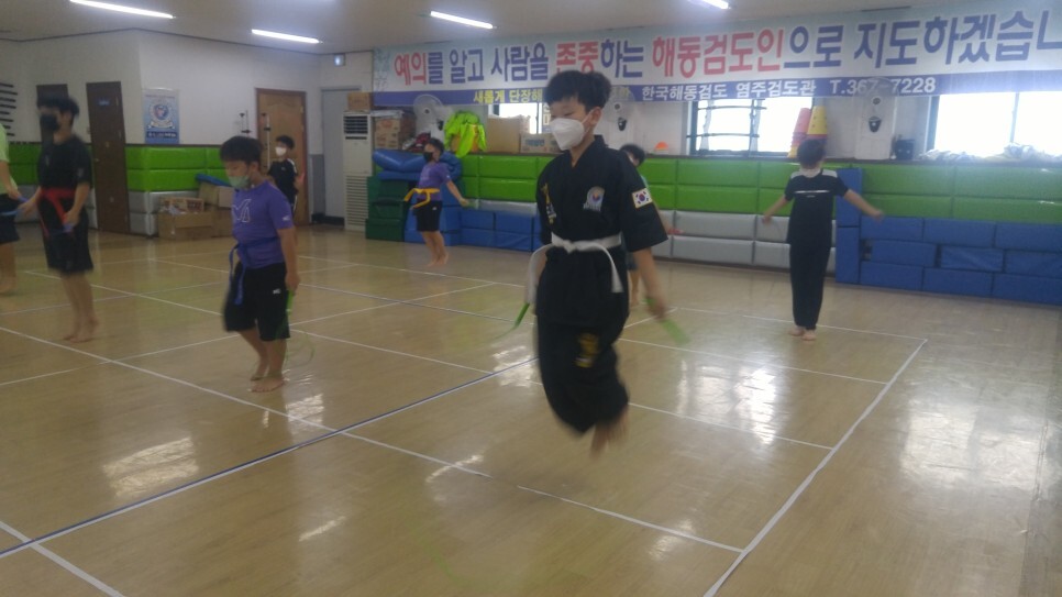  해동검도 수련일지, 2022년 8월 8일(월)