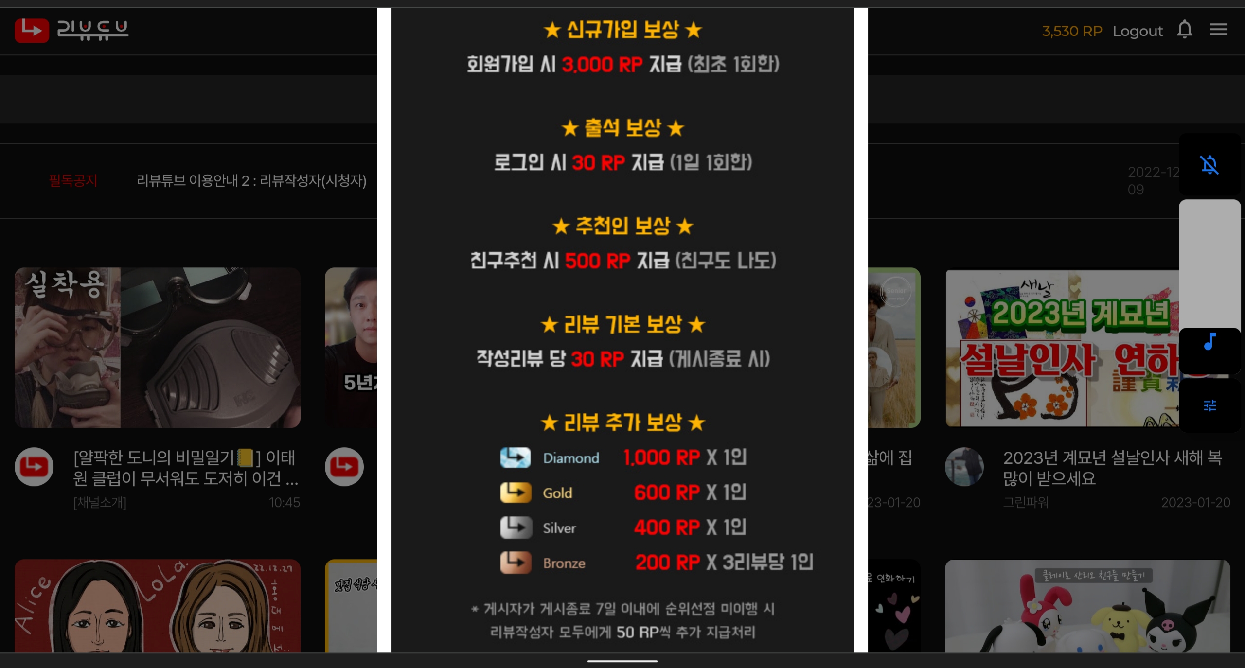  리뷰(Review)튜브