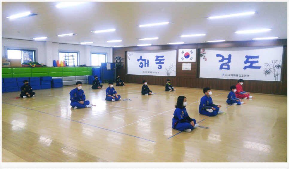  해동검도 염주검도관 - 2021년 2월 16일, 수련일지