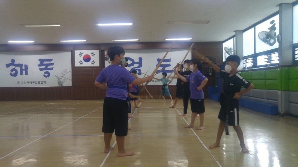  해동검도 수련일지, 2022년 8월 19일(금)