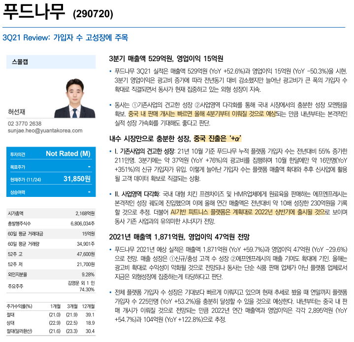  [푸드나무] 닭을 심자
