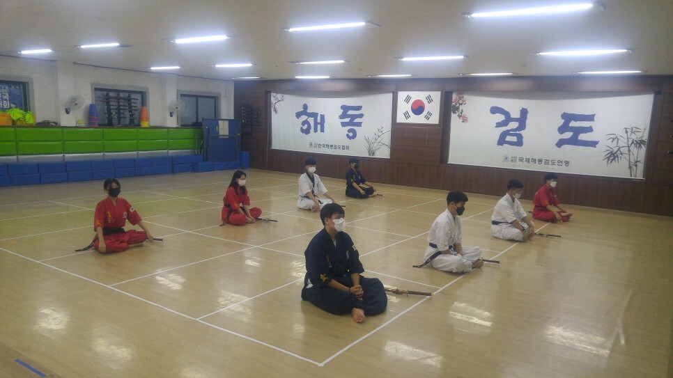  해동검도 염주검도관, 2021년 8월 15일 주말특별수련일지