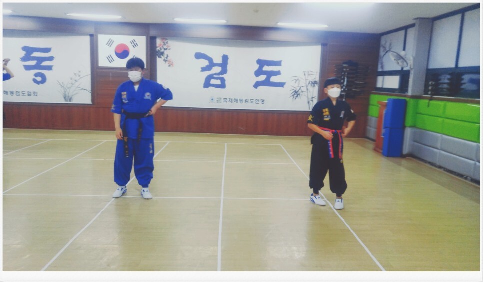  2021년 11월 16일(화), 해동검도 염주검도관 수련일지