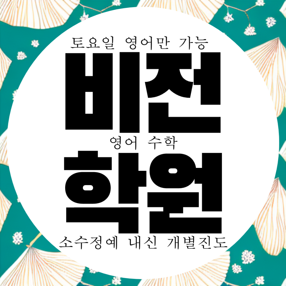  평택 비전 영수 학원. 비전동 수학 영어 학원. 비전고 내신 비전중 전문