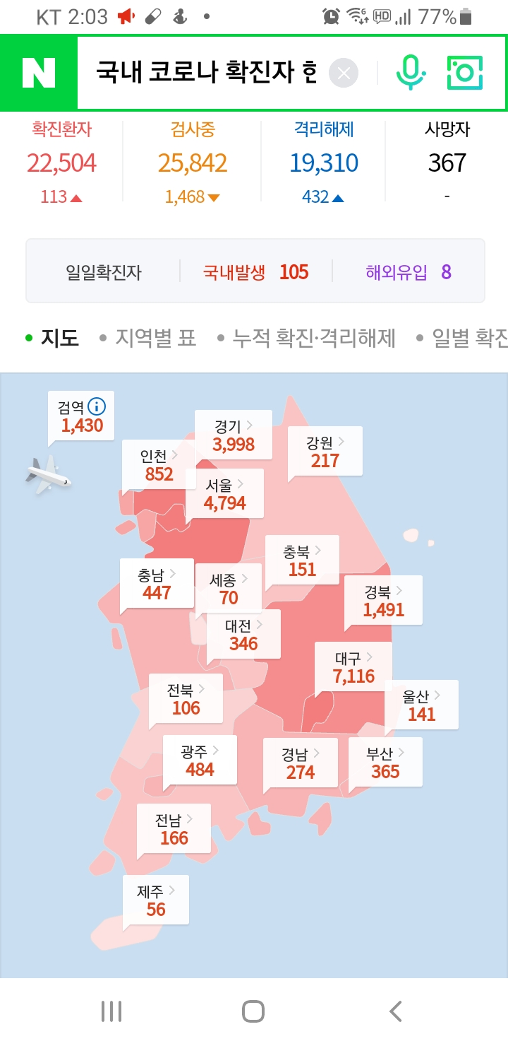  9월 16일(수) 신종코로나19