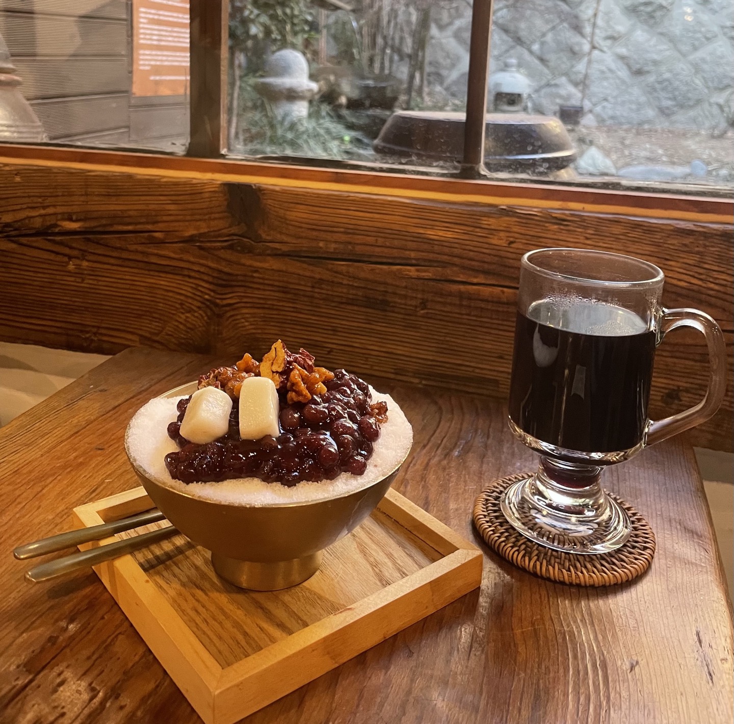  고풍스러운 동인천 카페 팥빙수가 맛있는 관동오리진