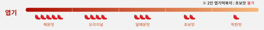  엽떡 메뉴 정리 및 추천~!