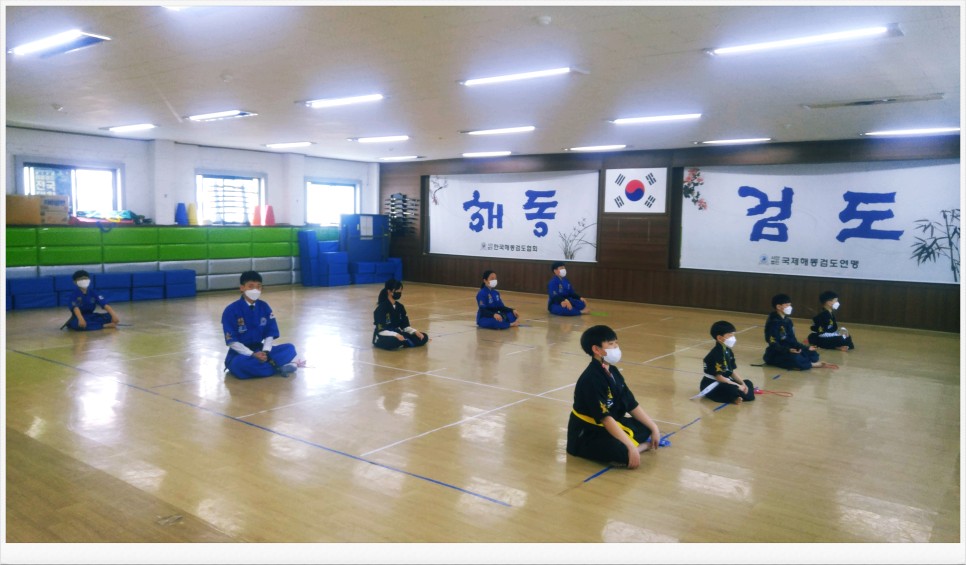  해동검도 염주검도관 - 2021년 4월 15일, 수련일지