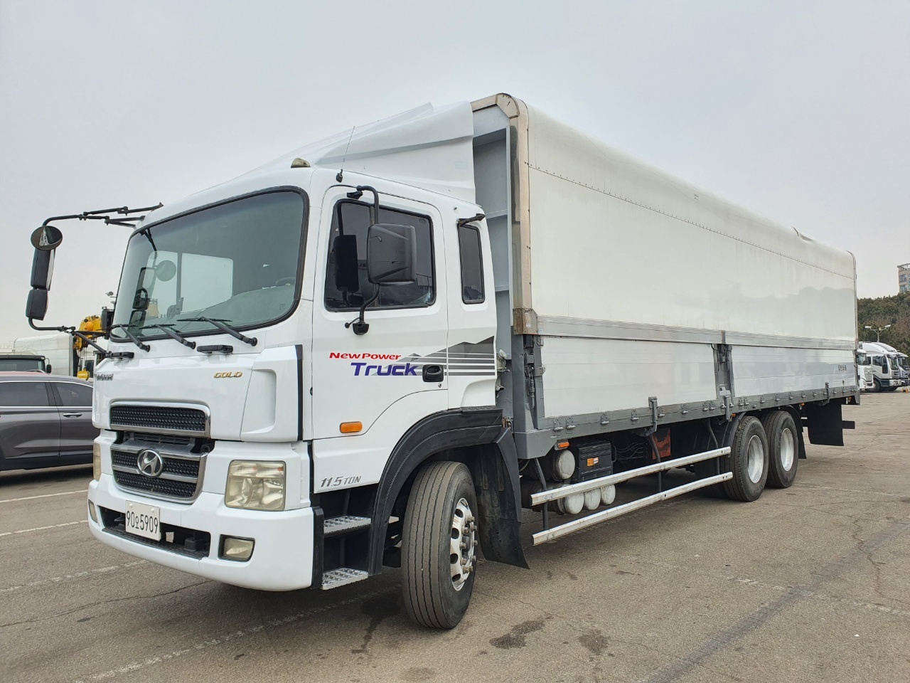  뉴파워텍 11.5톤윙바디2005.1윙길이 10m20 정비완료 특트럭 www.specialtruck.co.kr