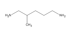 2-metnylpentamethylenediamine(MTMD) 구조식
