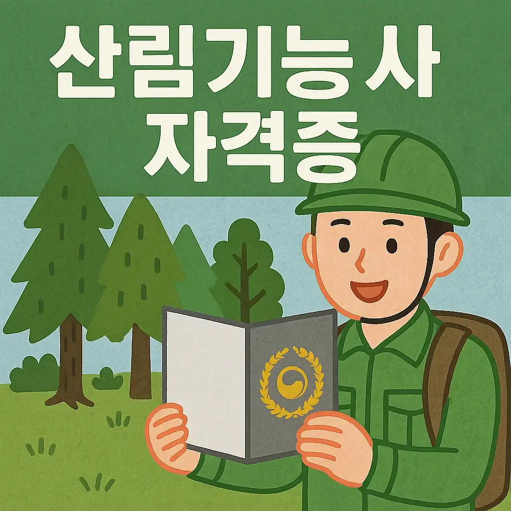 실버세대 재취업 추천! 산림기능사 자격증 준비 A to Z