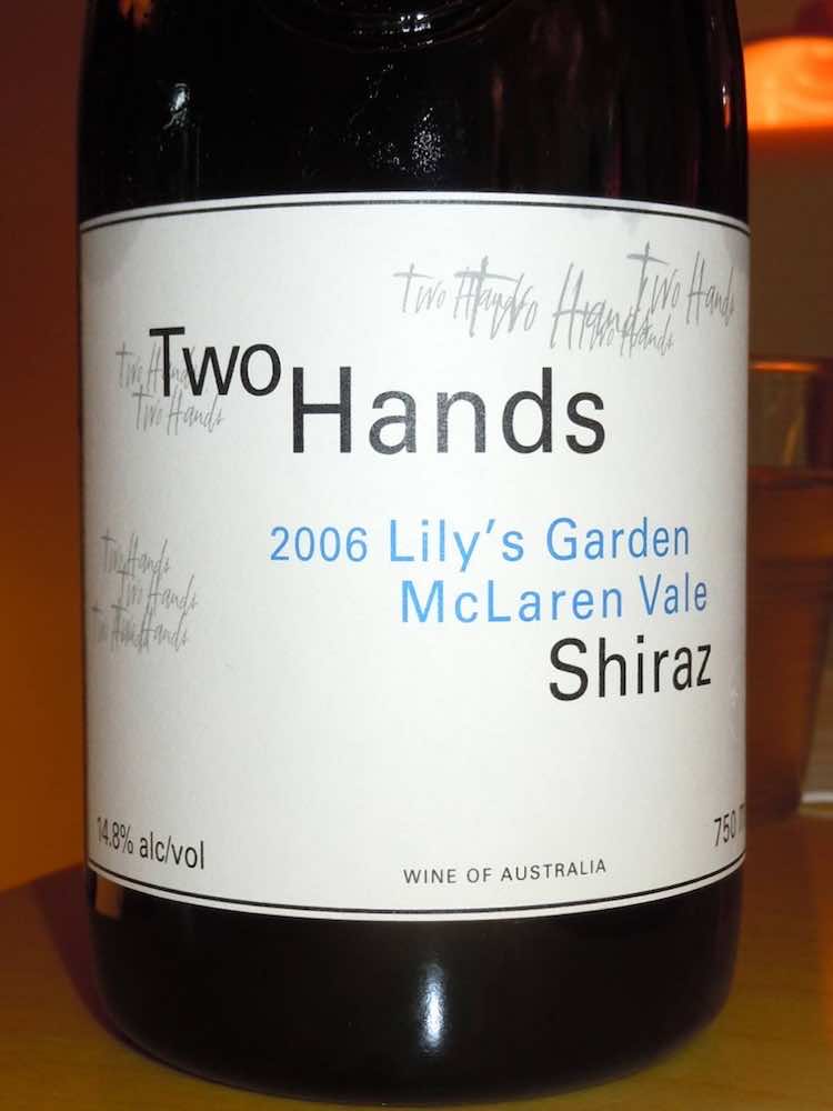 Two Hands Lily&#39;s Garden Shiraz 2006