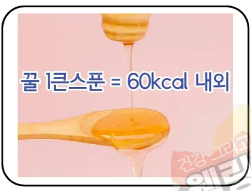 꿀-한-큰술은-60칼로리-입니다.