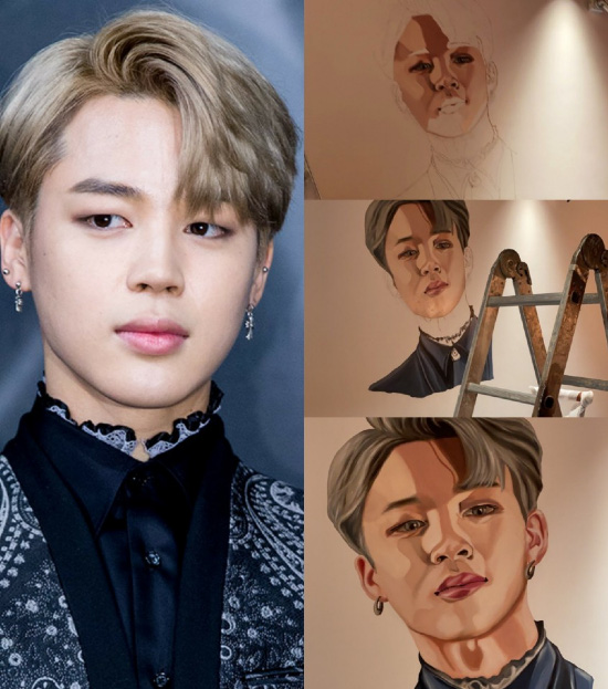  아랍 레스토랑에 방탄소년단 지민이? '중동 인기도 대단'