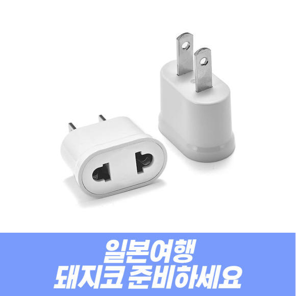  일본 여행 계획중이라면! 돼지코는 필수!
