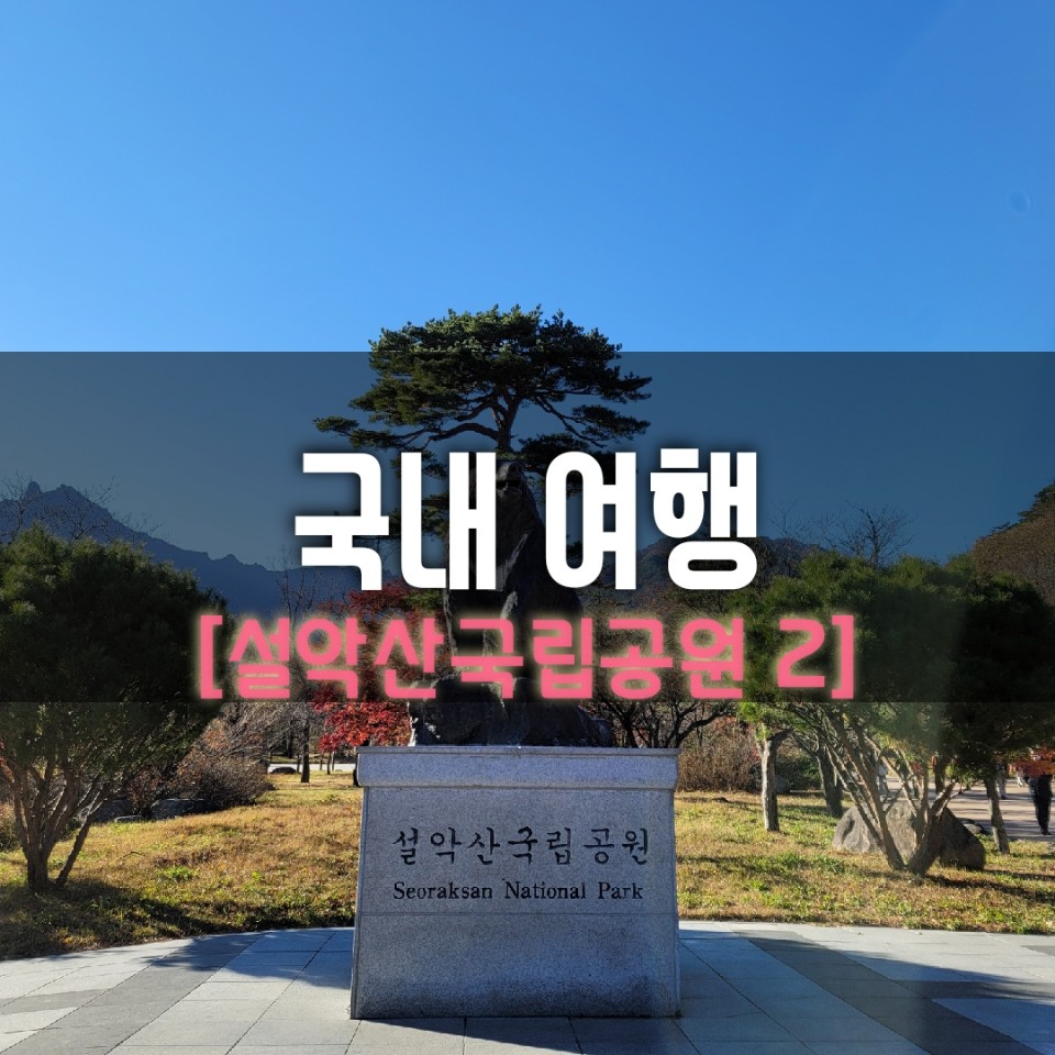  설악산 케이블카 타고 권금성 정상으로 간 리뷰(2)