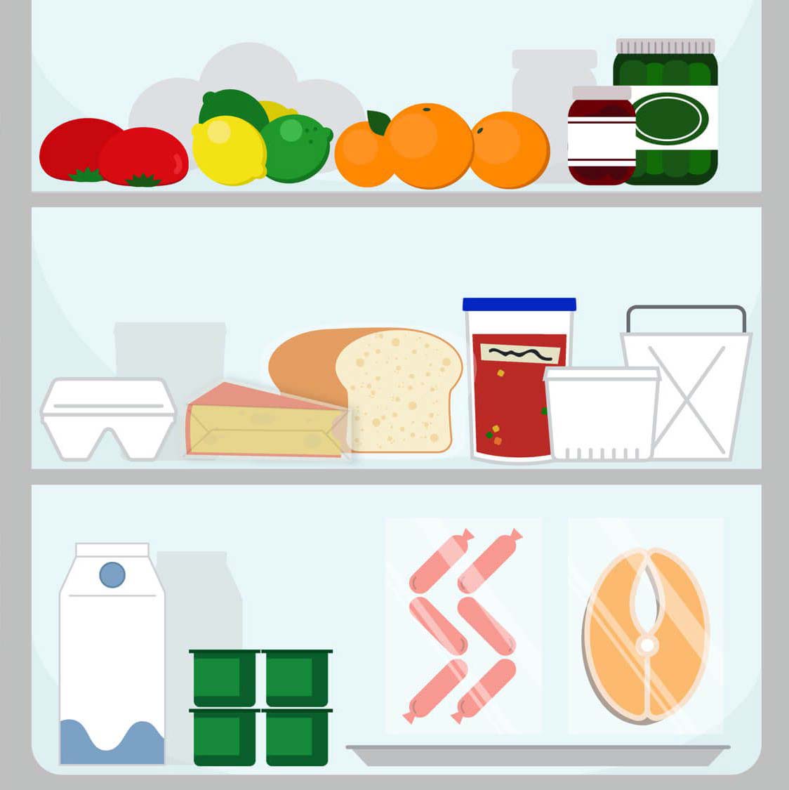 Keeping Food in the Refrigerator