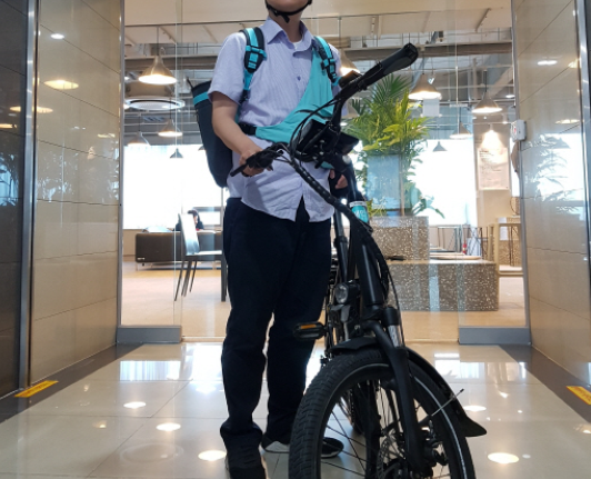 배민 커넥트 자전거 신청 오토바이