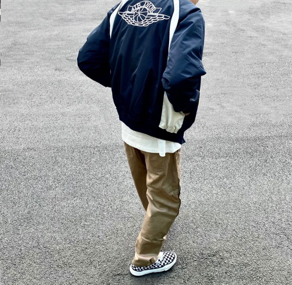  [DIOR x JORDAN] 디올 조던 에어디올 봄버 자켓 033C401A4805_C580 (2 COLOR)