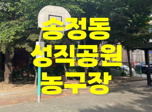 구미시 송정동 성직공원 농구장 온라인 예약&#44; 무료 대여 사용하기