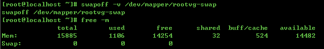Linux #9. 리눅스 SWAP 메모리 삭제와 추가 - SWAP 메모리 삭제(비활성화) - swapoff Linux #9. 리눅스 SWAP 메모리 삭제와 추가 - SWAP 메모리 삭제(비활성화) - swapoff