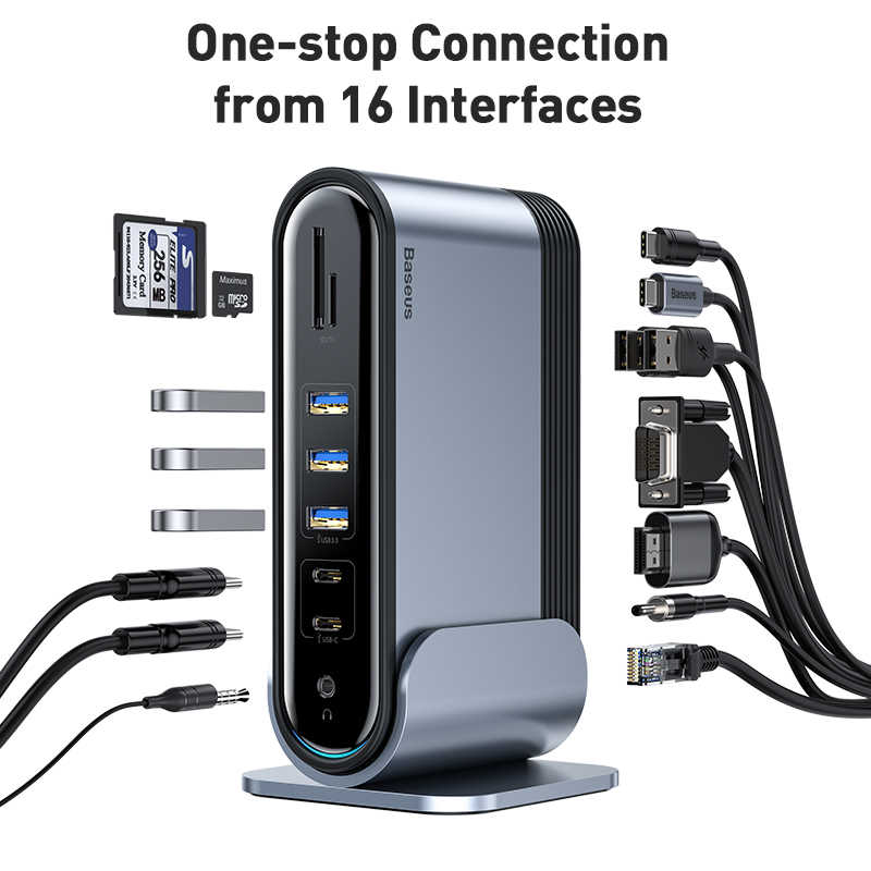  Baseus 16 in 1 usb-c Type Hub