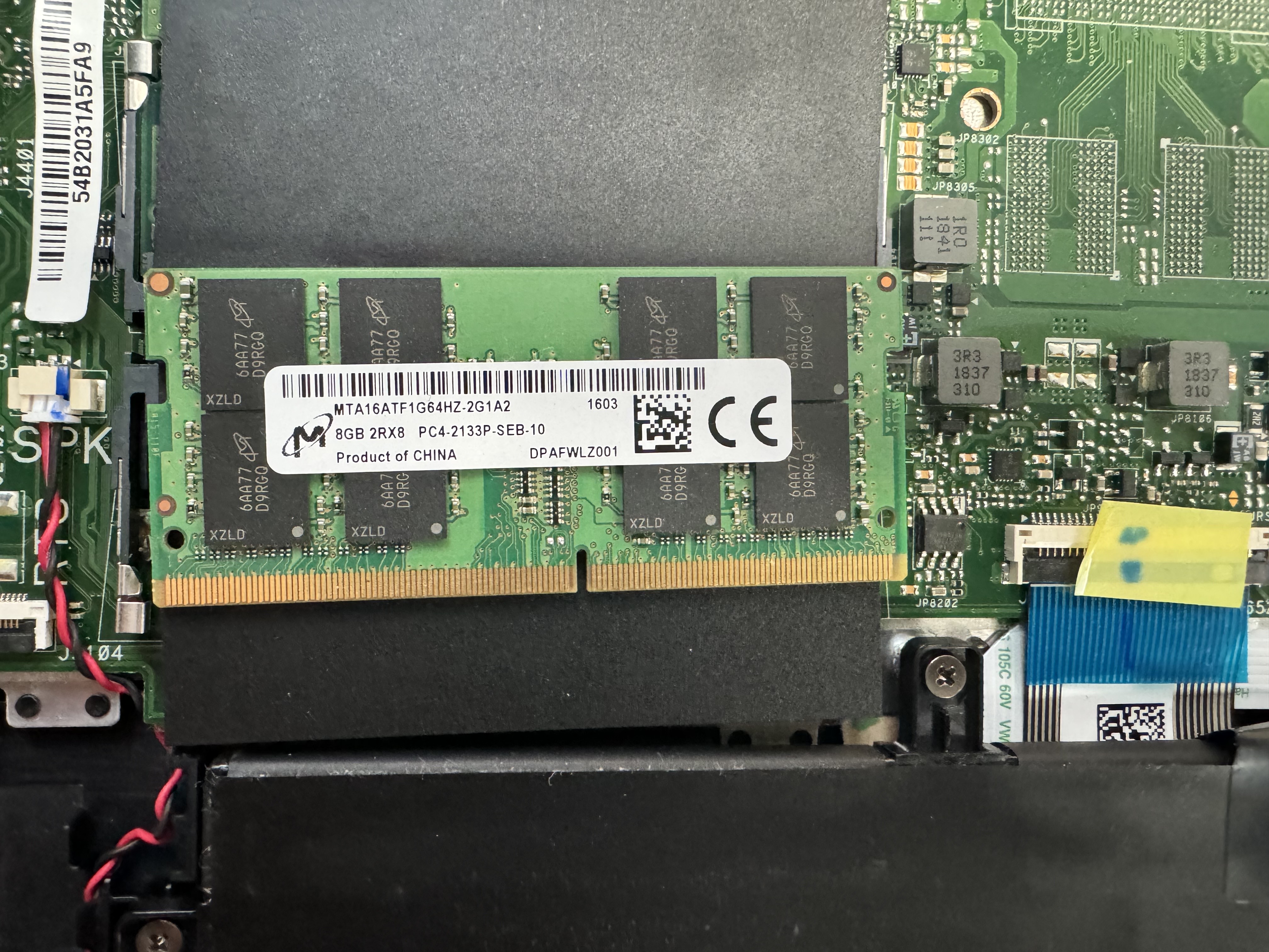 노트북용 DDR4 RAM