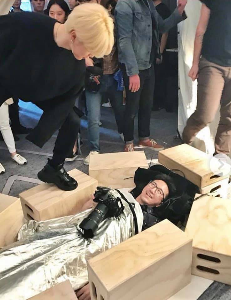  방탄소년단 사진 찍는 과정