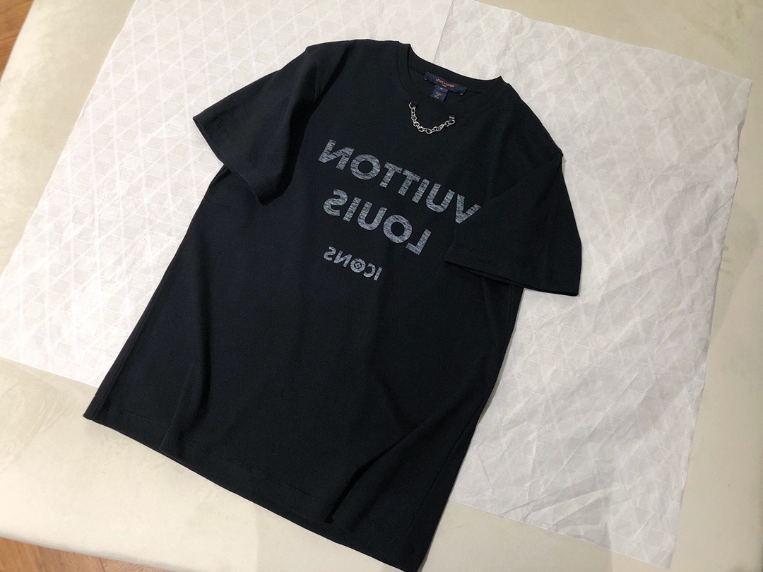  [LOUIS VUITTON] 루이비통 프린트 반팔 티셔츠 1A61L8