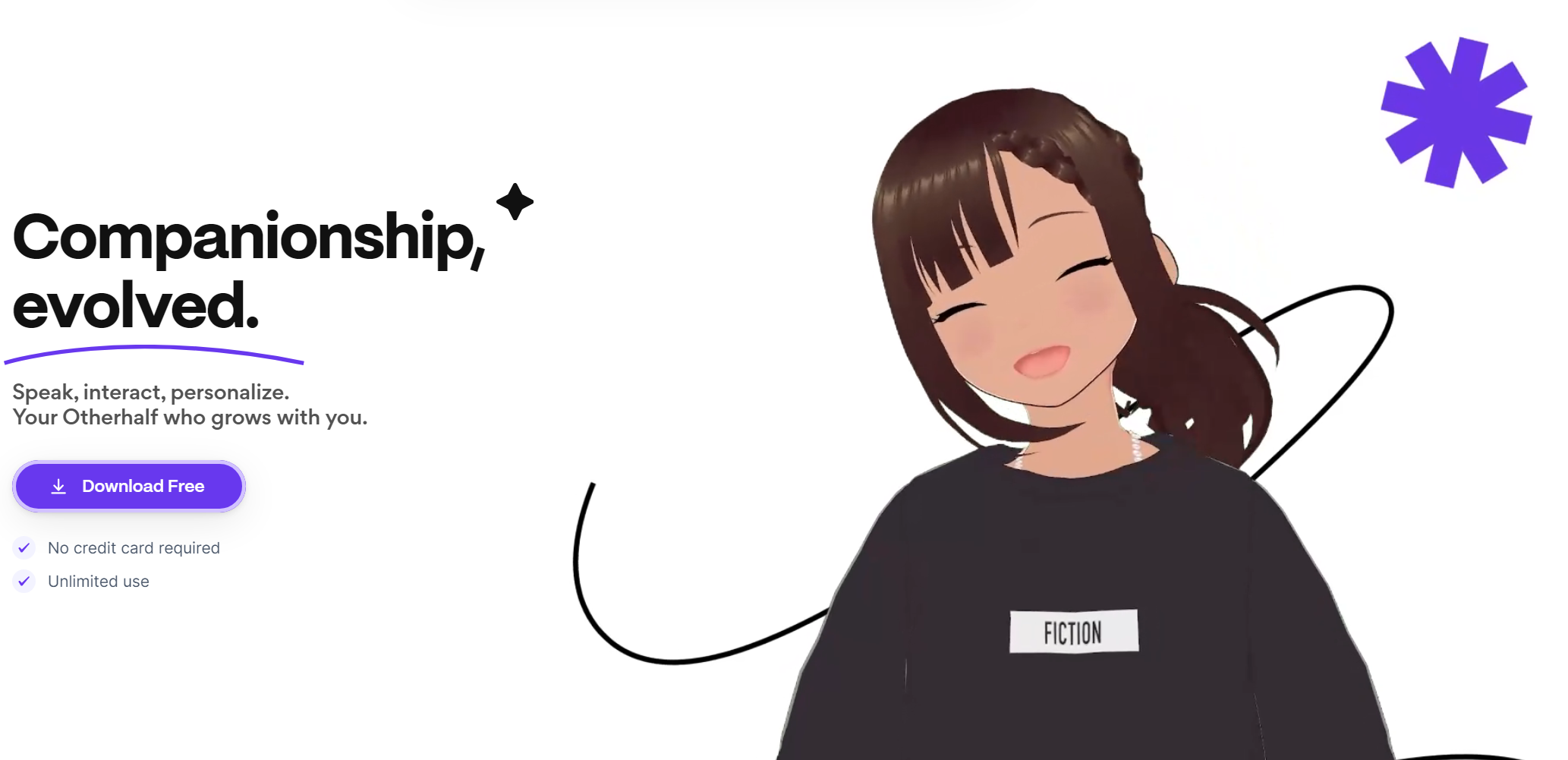  커스텀가능?! 나만의 AI, 대화형 3D 캐릭터와 대화해보세요